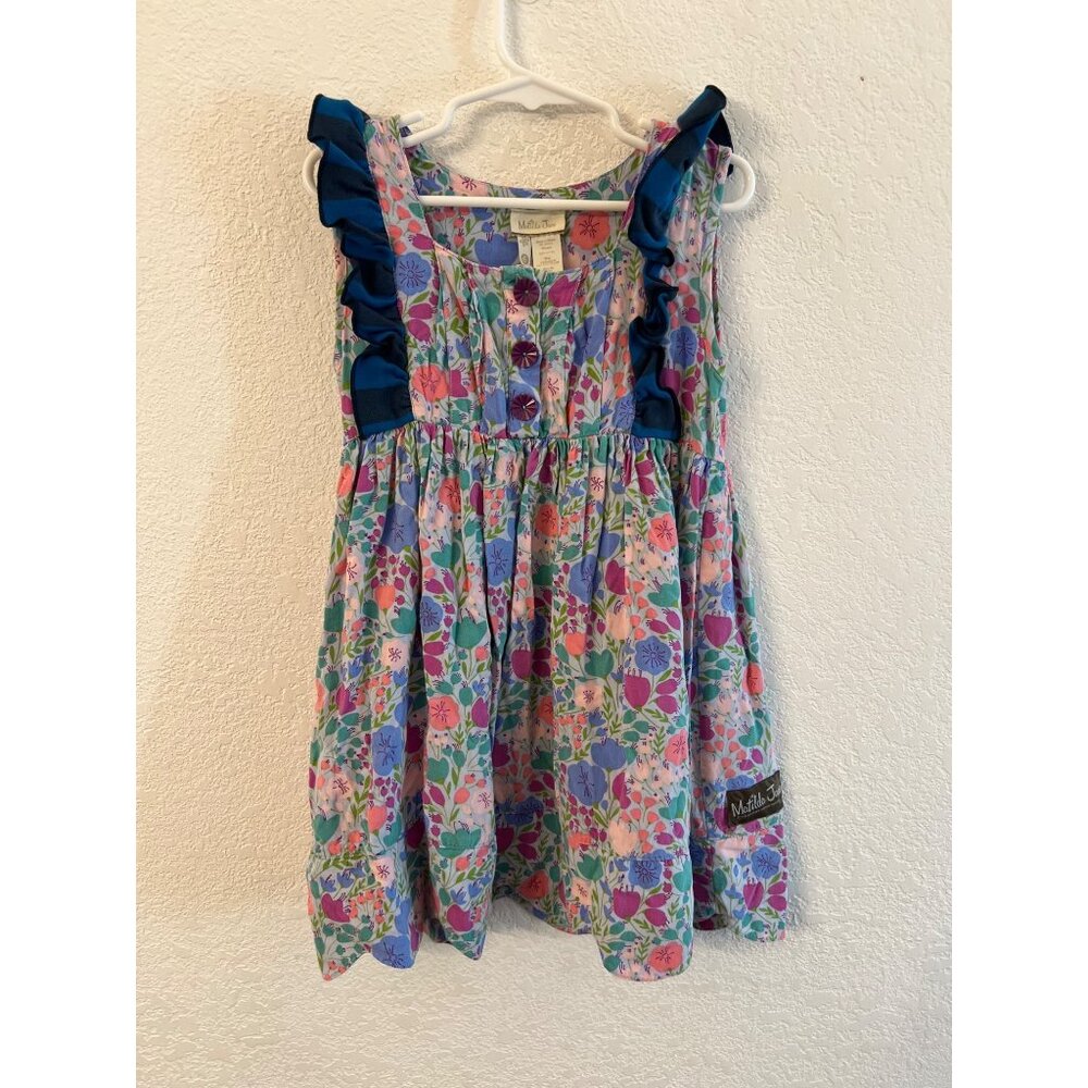 Mathilda Jane Gloria Bubblegum multicolored dress girls kids size 6